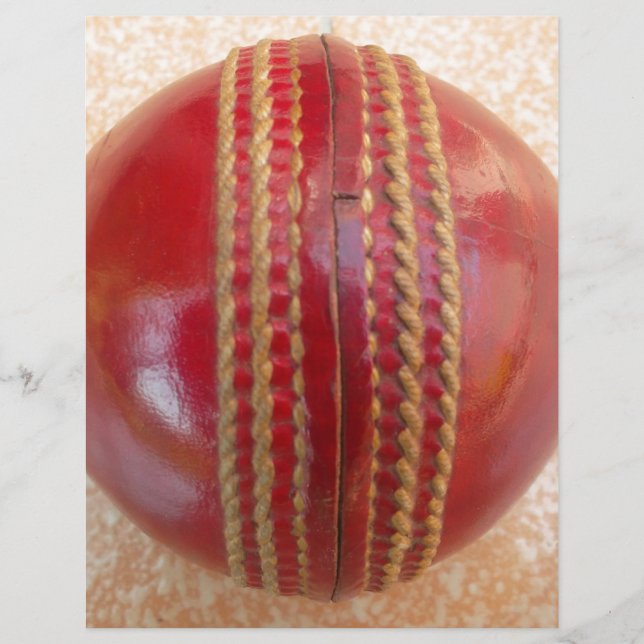Crimson Stitch Focus: Nahes Up of Cricket's Heart (Vorderseite)