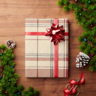 Crimson Tartan Geschenkpapier