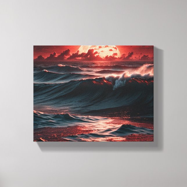 Crimson Tide Leinwanddruck (Vorderseite)