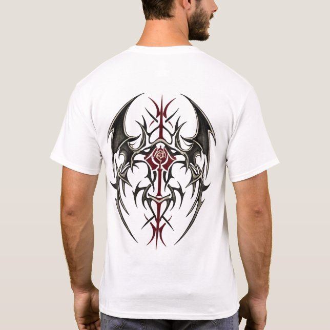Crimson Tribal Blade T-Shirt (Rückseite)