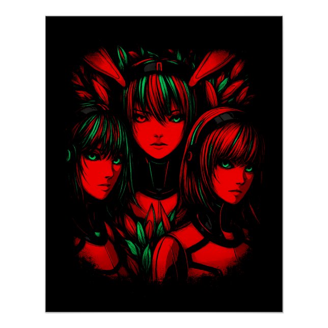 Crimson Trinity Poster (Vorderseite)
