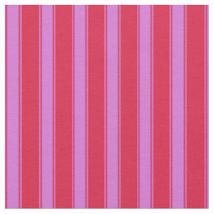 Crimson und Orchid Lines Stoff