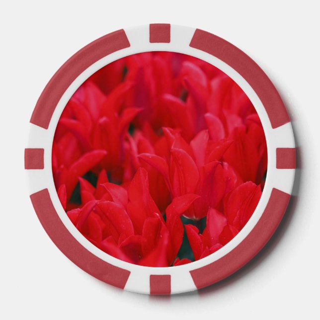 Crimson Waves Pokerchips (Vorderseite)
