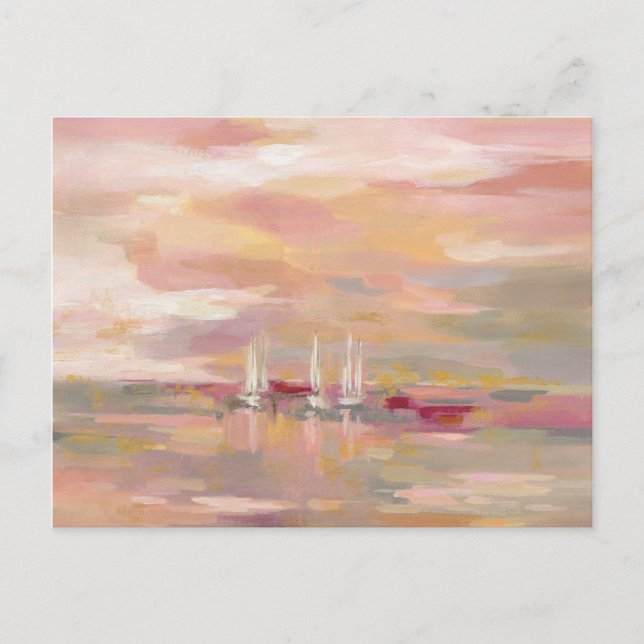 Crimson Waves Postkarte (Vorderseite)