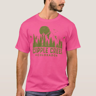 Cripple Creek Colorado Bergblick T-Shirt
