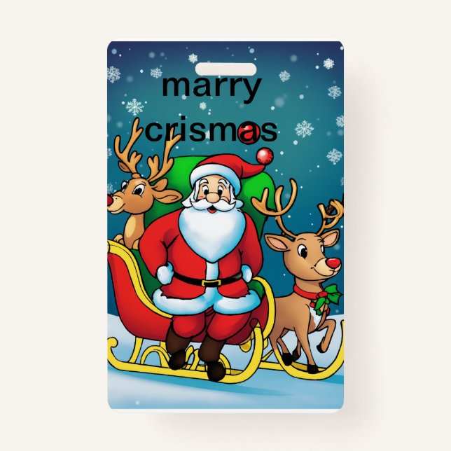 crismas bag ausweis (Vorderseite)