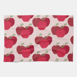 Crisp & Clean: Red Apple Mark Kitchen Handtuch