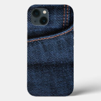 Crisp New Blue Jeans Pocket