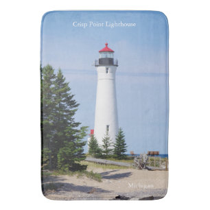 Crisp Point Lighthouse bathmat Badematte