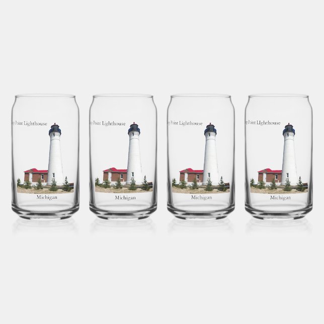 Crisp Point Lighthouse Glas (Vorderseite)