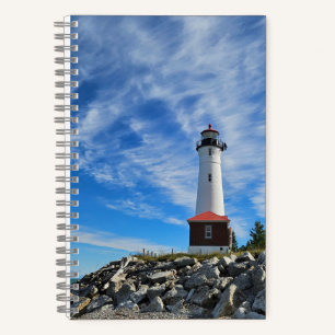 Crisp Point Lighthouse Notizbuch