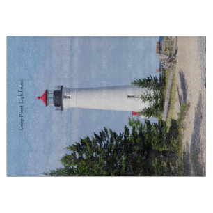 Crisp Point Lighthouse Schneidbrett Schneidebrett