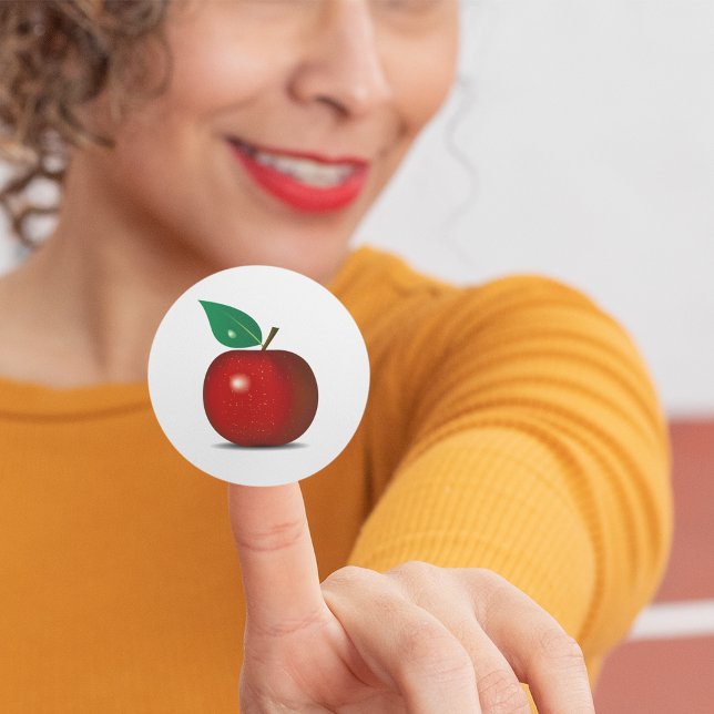 Crisp Red Apple Stickers (Von Creator hochgeladen)