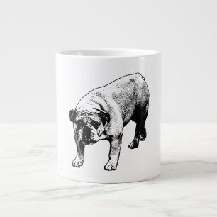 Crisp Weihnachten Bulldog Jumbo-Tasse