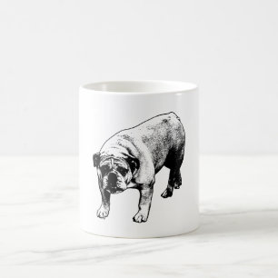 Crisp Weihnachten Bulldog Kaffeetasse