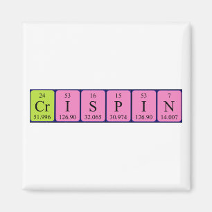 Crispin Periodenmagnet Magnet