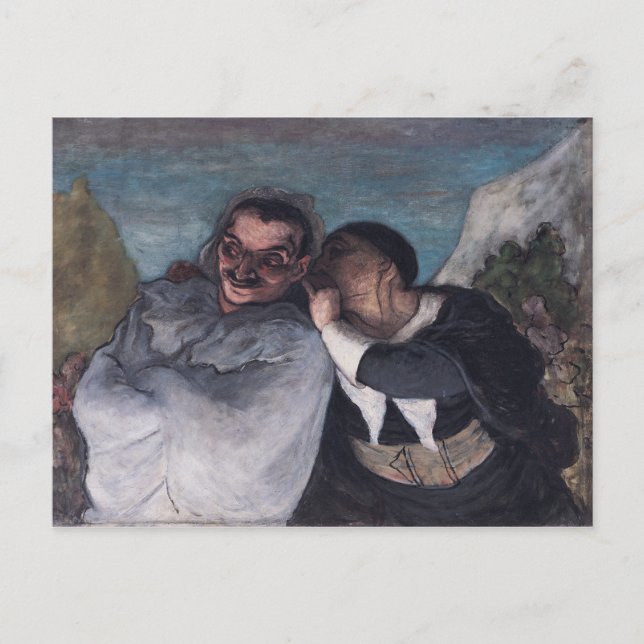 Crispin und Scapin Postkarte (Vorderseite)