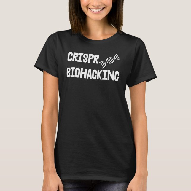 Crispr Biohacking T-Shirt (Vorderseite)