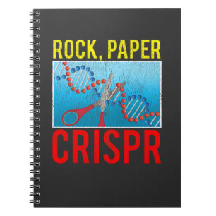 Crispr Funny Biology Student Science Biologin DNA Notizblock