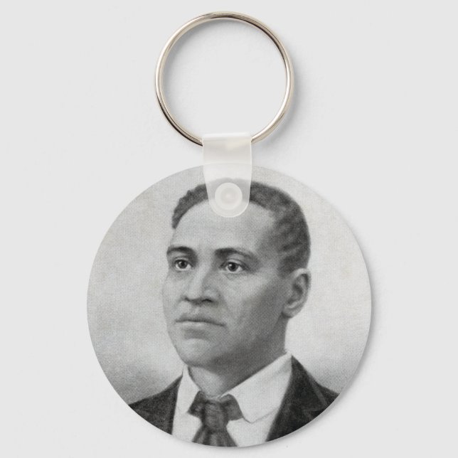 Crispus Attucks: Märtyrer der amerikanischen Revol Schlüsselanhänger (Vorderseite)
