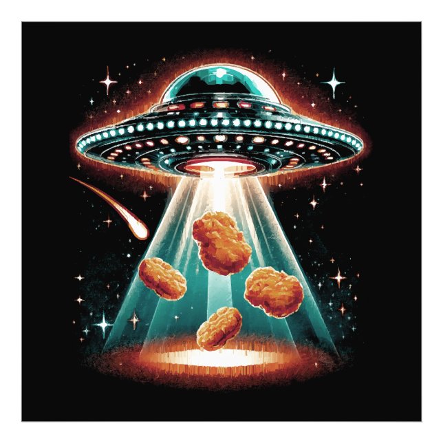 Crispy Chicken Nugget Fotodruck (Vorne)