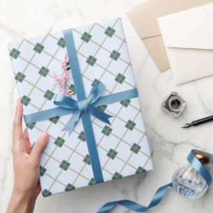 Criss Crossed Diamonds Geschenkpapier