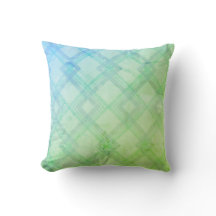 Crisscrossed Happy Green & Blue, Gelbe Karos