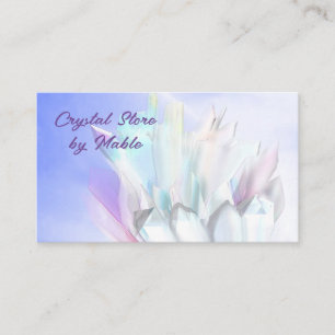 Cristal, Cristal, Reiki, Cartes de visite pastel