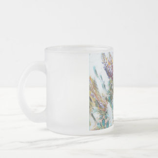 Cristal flower mug ♡ Taza de vidrio flores Mattglastasse