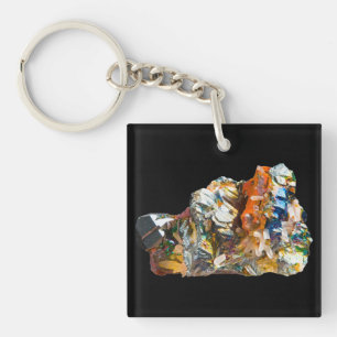 Cristal iridescent de l'Arc-en-Ciel Hématite Aura 