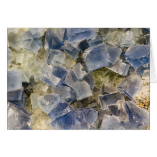 Cristaux bleus de fluorine dans Matrix