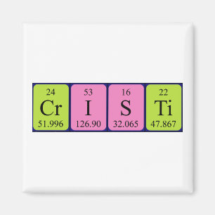 Cristi Periodenmagnet Magnet
