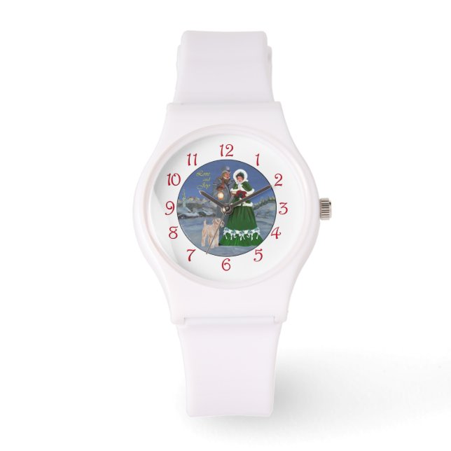 Cristmas Carols Armbanduhr (Vorderseite)