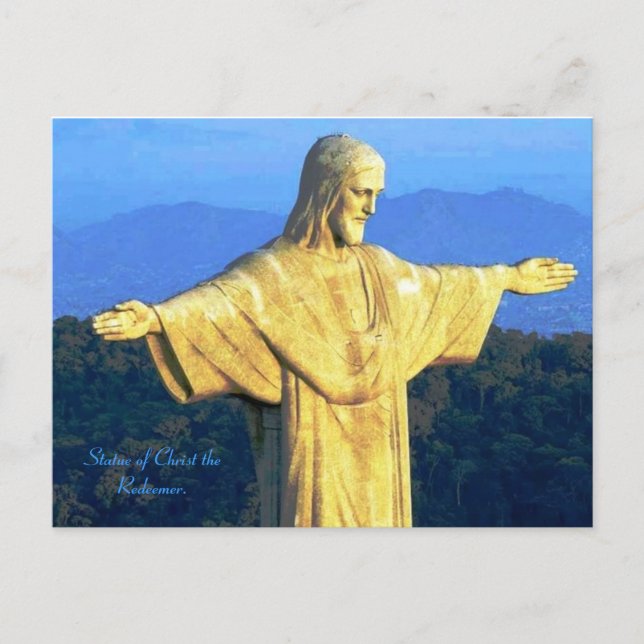 Cristo Redentor Postcard Postkarte (Vorderseite)