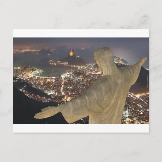Cristo Redentor Postkarte (Vorderseite)