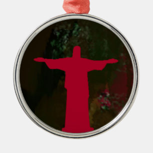 Cristo Redentor ~ rio de janeiro . brasil Ornament Aus Metall