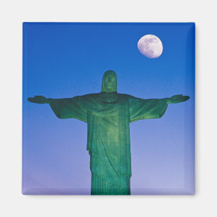 Cristo Redentor Statue  Rio de Janeiro Brasilien Magnet