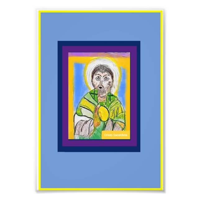 Cristo Sacerdote Fotodruck (Vorne)