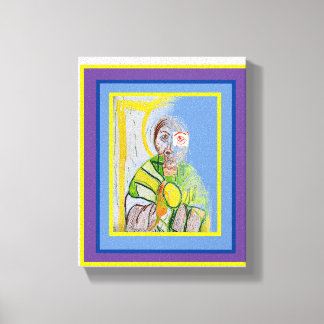 Cristo Sacerdote Leinwanddruck