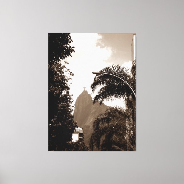 Cristo visto da Rua Leinwanddruck (Vorderseite)