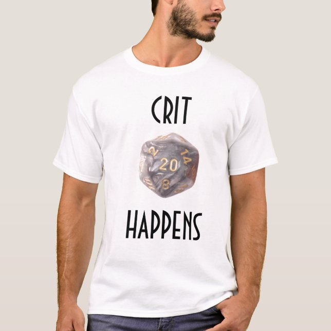 CRIT GESCHIEHT T-Shirt (Vorderseite)