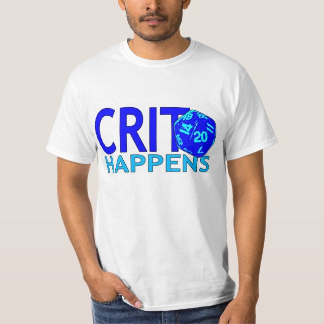 Crit geschieht T-Shirt (Vorderseite)