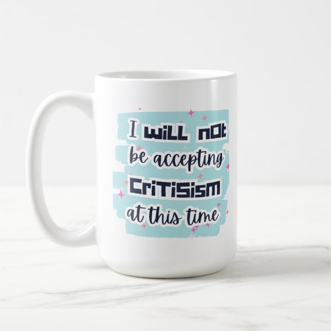 Critcism Mug (Gauche)