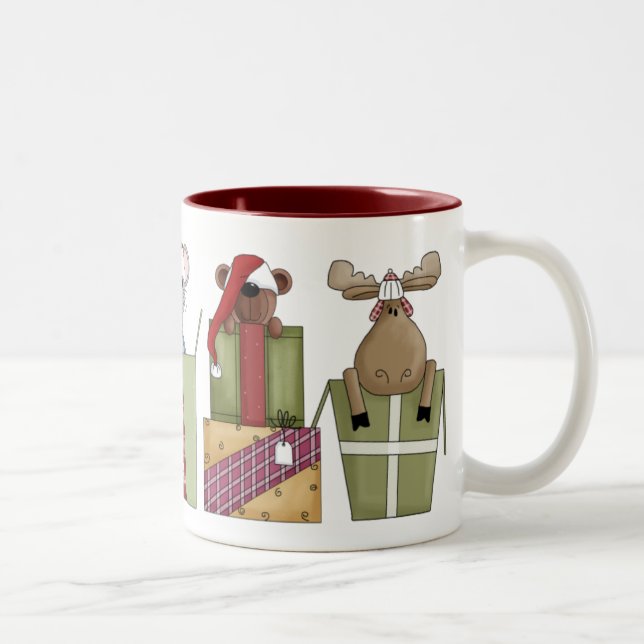 Critère de Noël Mug de vacances (Droit)
