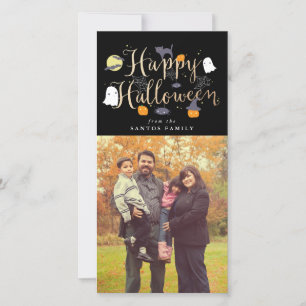 Critère éffrayant Carte photo Halloween