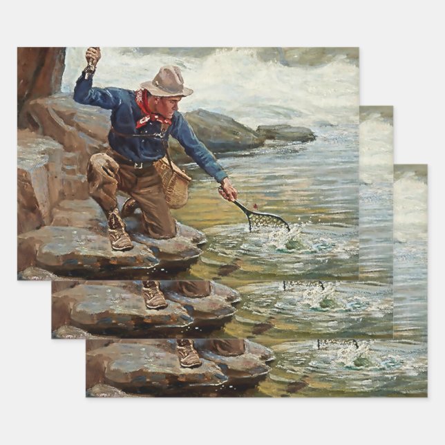 "Critical Moment" von Philip R Goodwin Geschenkpapier Set (Set)