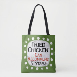 Critique de poulet frit 5 étoiles Sac fourre-tout
