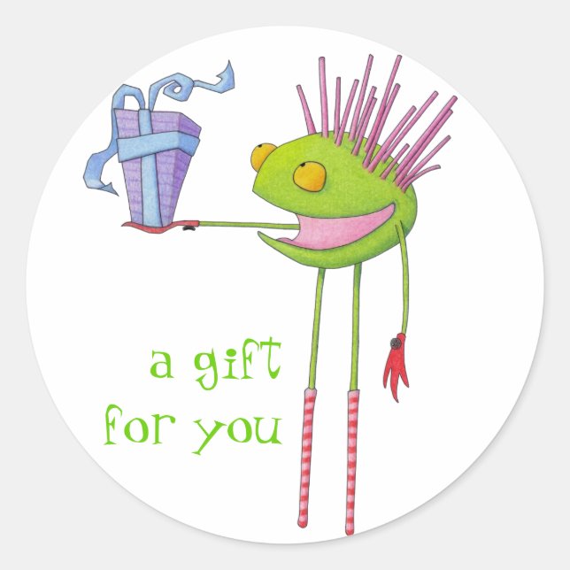 Critter Cedric Sticker (Vorderseite)