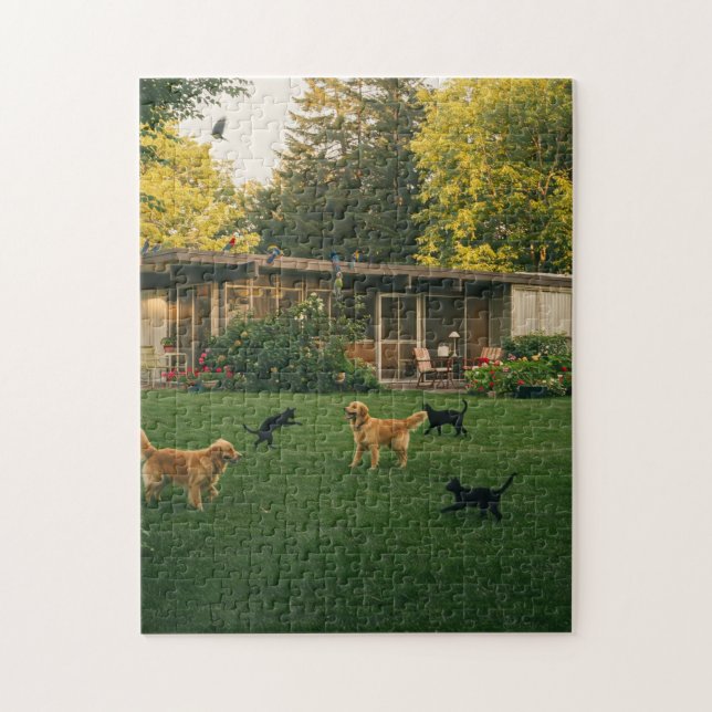 Critter Frolic Jigsaw Puzzle (Vertikal)
