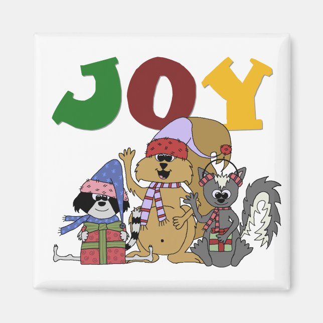 Critter Joy Tshirts und Geschenke Magnet (Vorne)